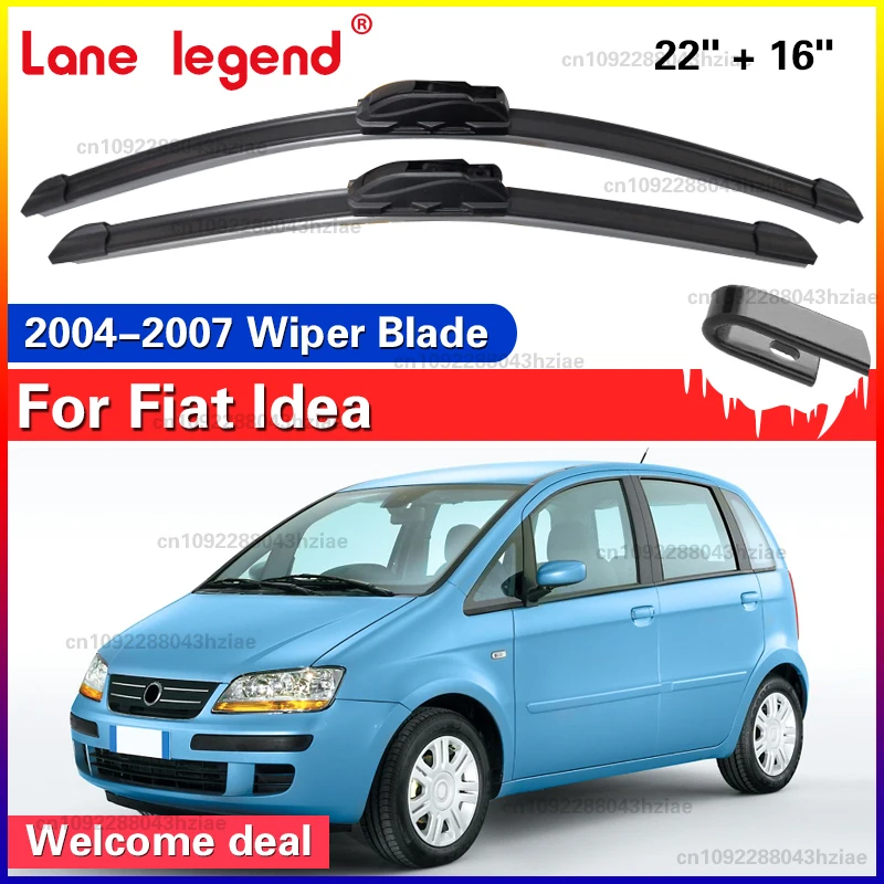 

Для Fiat Idea 2004-2007 автомобильные щетки стеклоочистителя лобовое стекло передние щетки 22 "+ 16" автомобильные аксессуары 2005 2006