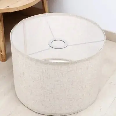 

Simple Linen Lampshade Detachable Cloth Light Cover for Desktop Ceiling Fixture Chandelier Wall Lamp Household Home Decoration