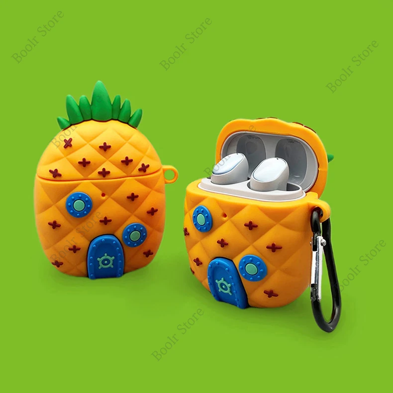 Para redmi buds 3 pro/airdots 3 pro caso dos desenhos animados silicone manga protetora para buds3/airdots3 3d à prova de choque capa