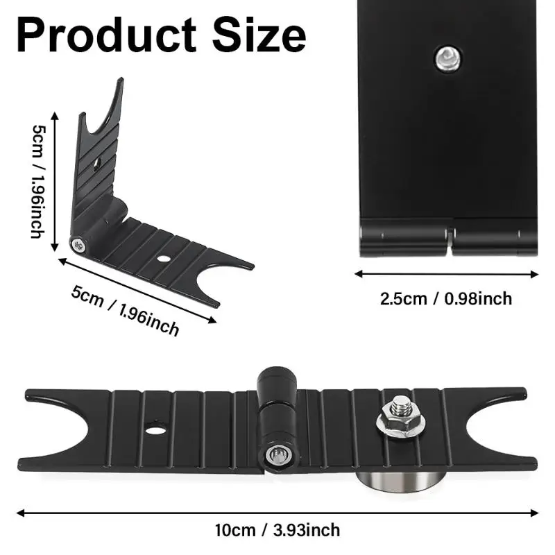 Mini Portable Soldering Iron Holder - Magnetic Table Handle Stand Simple Placement Holder for Welding Tools