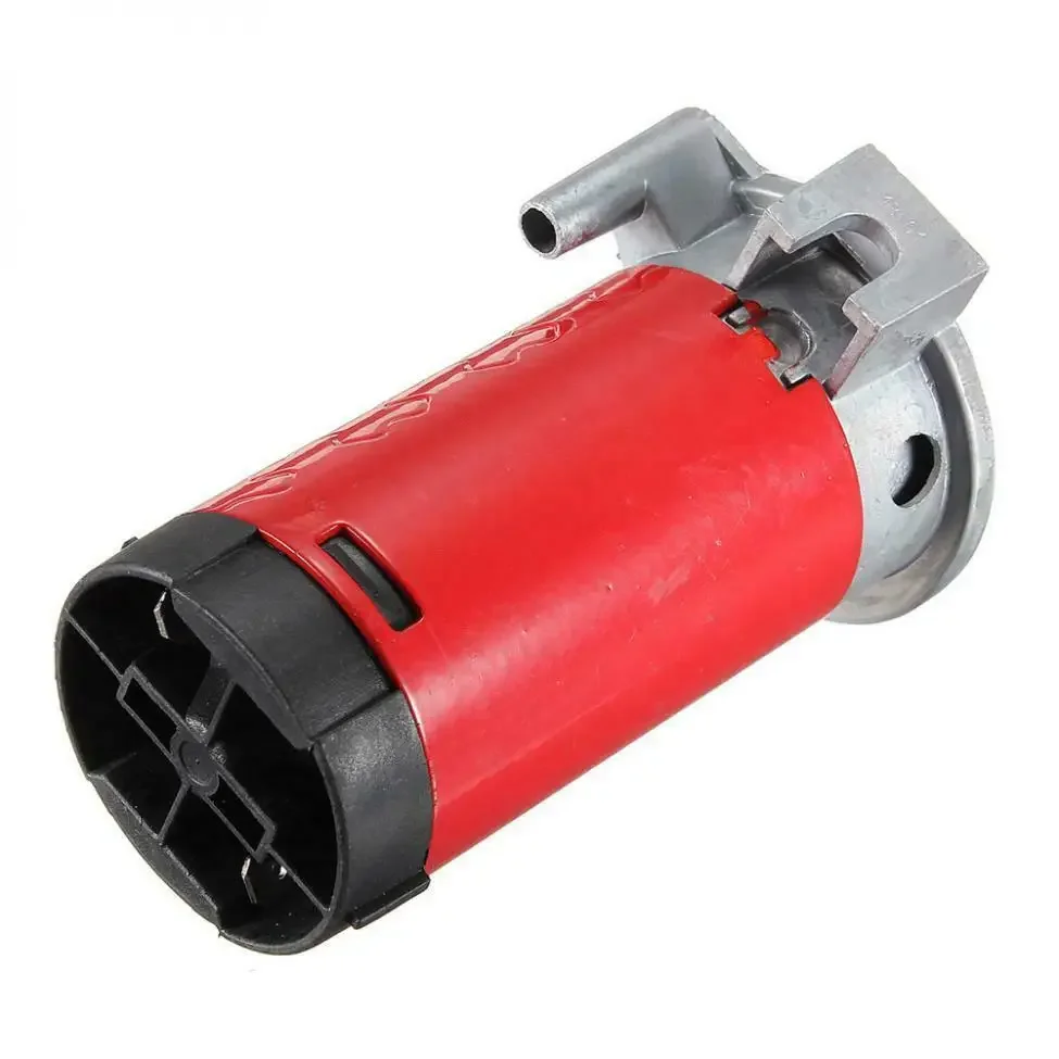 High Quality Car Air Horn Compressor Pump 12V Red Silver Motor Electric