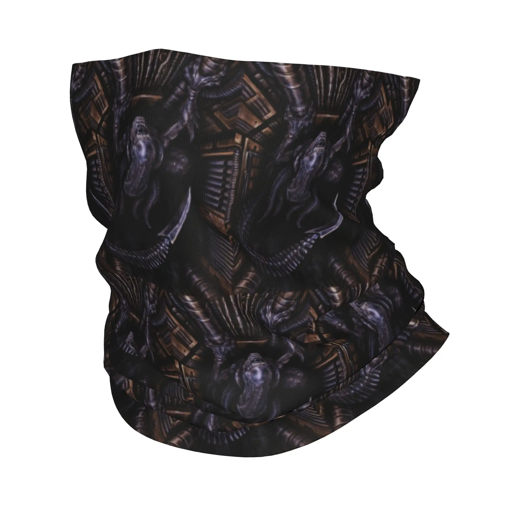 Alien Xenomorph  Bandana Neck Gaiter Printed Magic Scarf Multi-use Face Mask Hiking Fishing For Men Women Adult