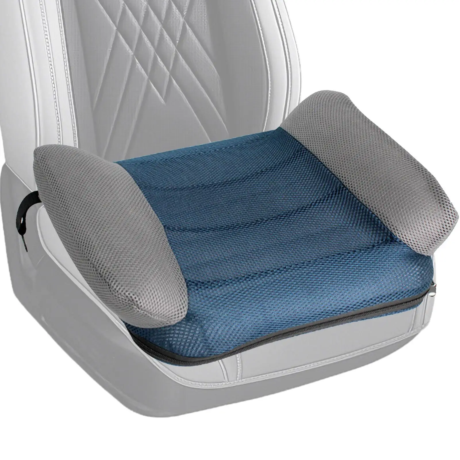Kids Toddlers Portable Inflatable Car Booster Seat Safety Travel Cushion PVC Mat with Storage Bag Comfort Booster Easy Carry