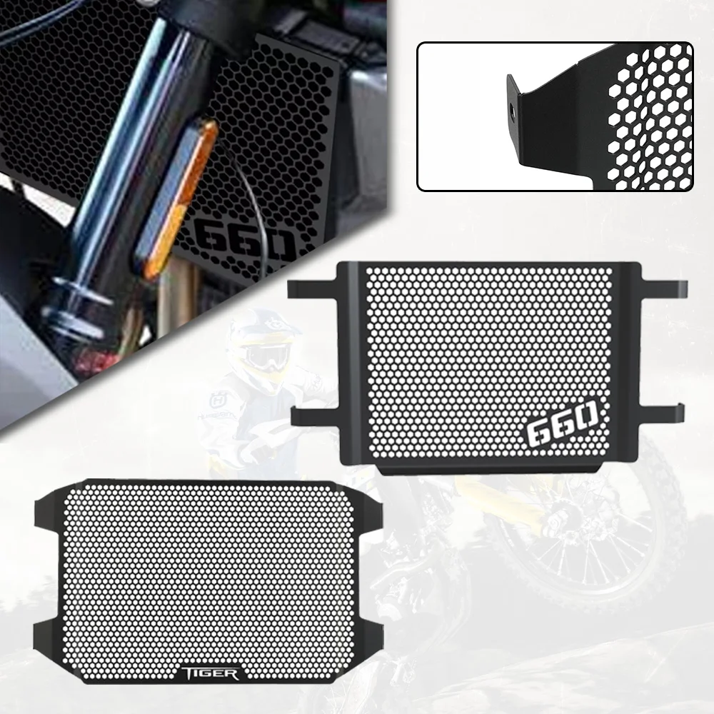 

For Tiger-Sport 660 TIGER Sport660 2022-2023-2024-2025 Motorcycle Accessories Radiator Side Guard Grill Grille Cover Protector