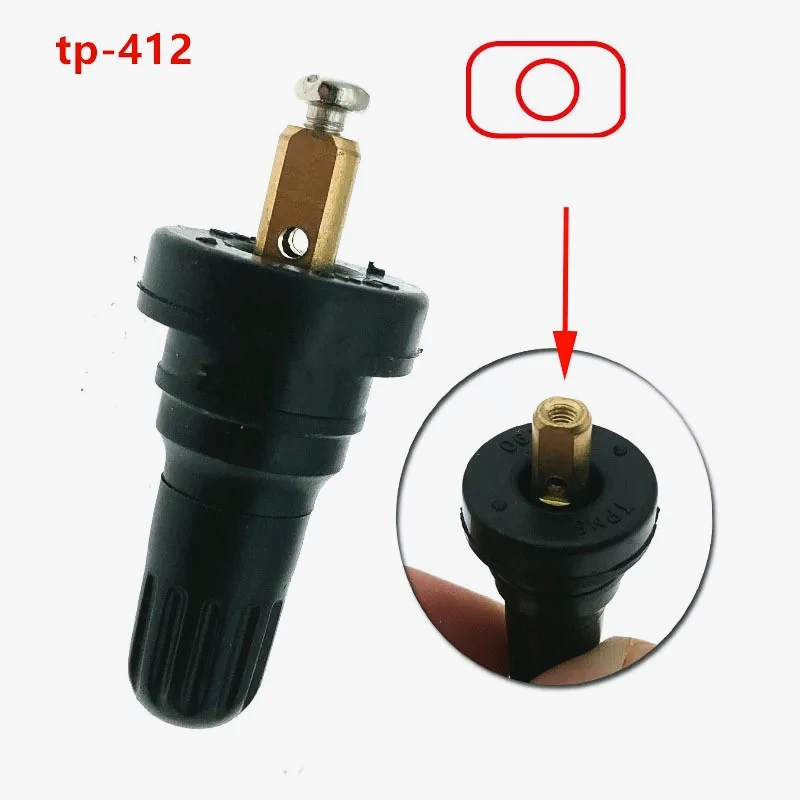 Kit  Servicio  Válvulas  Sensor  Presión  Neumáticos TPMS  Goma  4 Piezas, Reemplazo para Válvulas  Neumáticos 17-20008 20008 pa