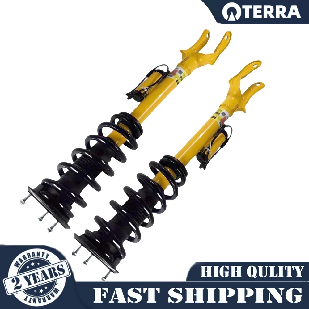 

Пара передних амортизаторов, пружинная стойка амортизатора в сборе, электрическая для Jeep Grand Cherokee Overland SRT SRT8 68139497AC 68139497AD