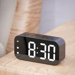 Sound Control LED Alarm Clock Sound Control Temperature Clock Electronic Digital Clock Multi-function Silent Clock