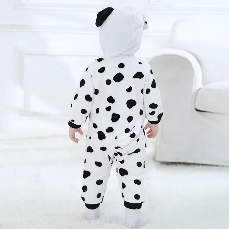 N66dalapril disfraz de cosplay para bebé niño regalo de invierno animal kigurumis ropa de casa mono con cremallera niñas kawaii cachorro perro pa2w $ %