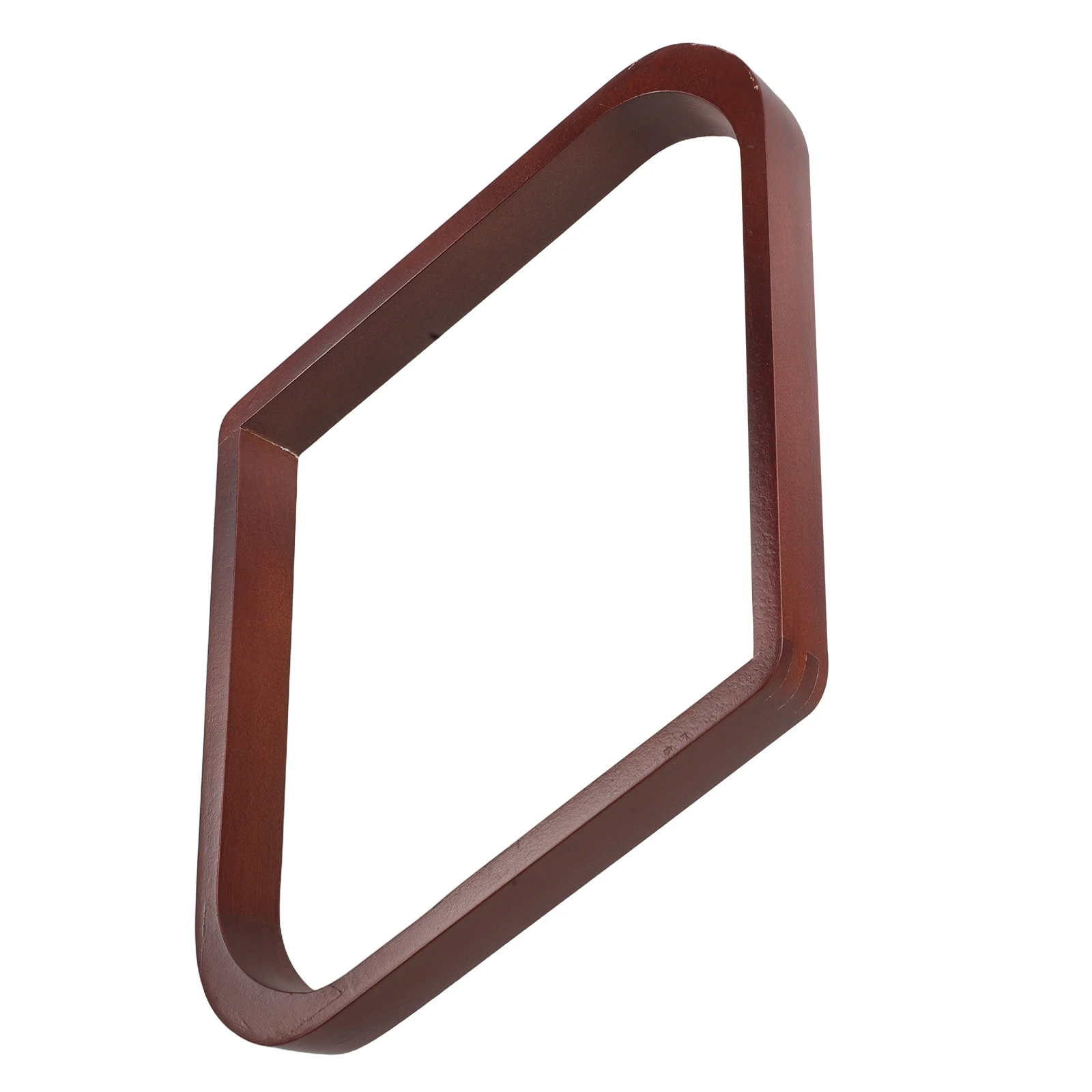 

Billiards Table Ball Frame Triangle Accessories Equipment Set Rack Holder Brown Fixing