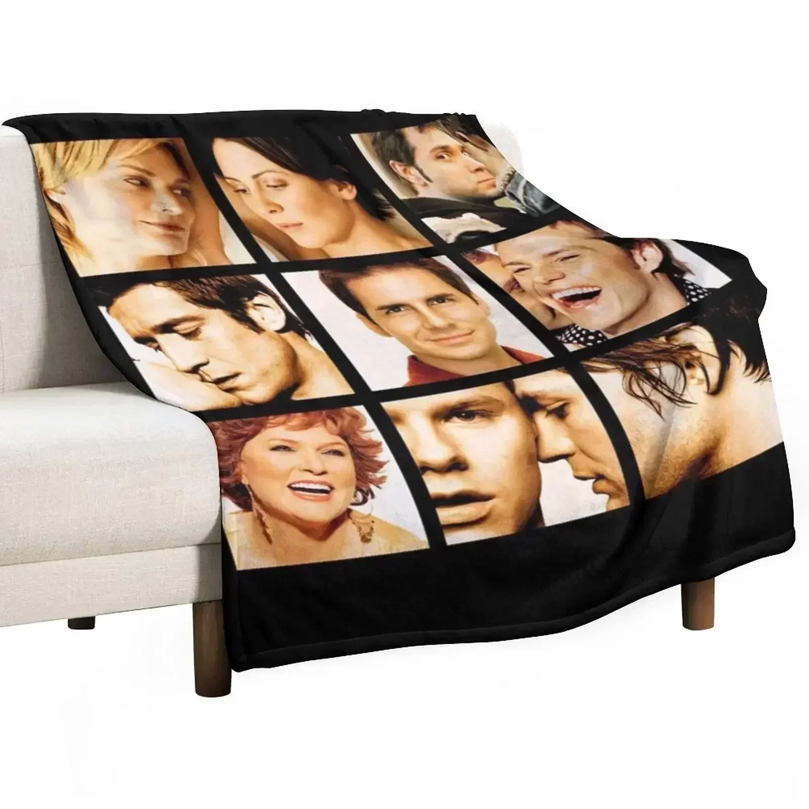 Queer as Folk Family Throw Blanket Thin Soft Blanket for Summer Night Sleeping