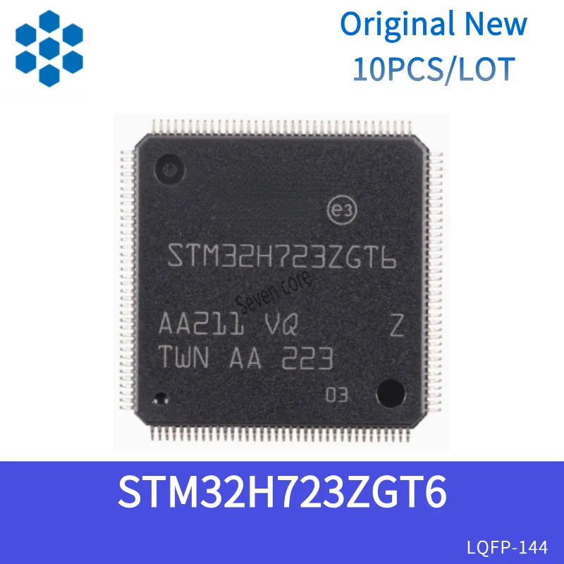 

Оригинальный новый 10 шт./лот STM32H723ZGT6 LQFP-144 ARM Cortex-M7 32-битный микроконтроллер-MCU