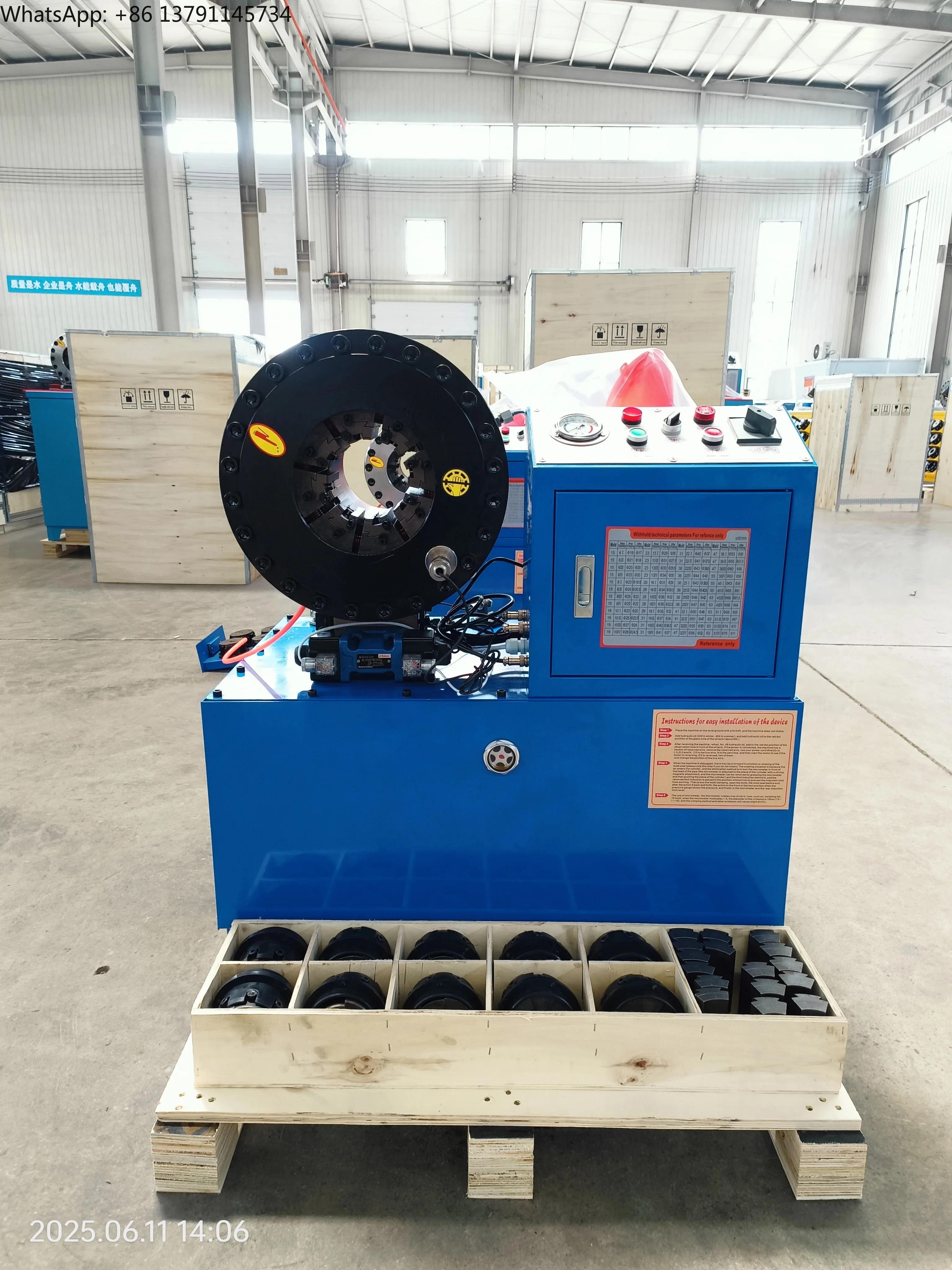 

P38 6-38mm Hydraulic Hose Crimping Machine Brake Line Crimping Machine Hydraulic Hose Crimping Machine