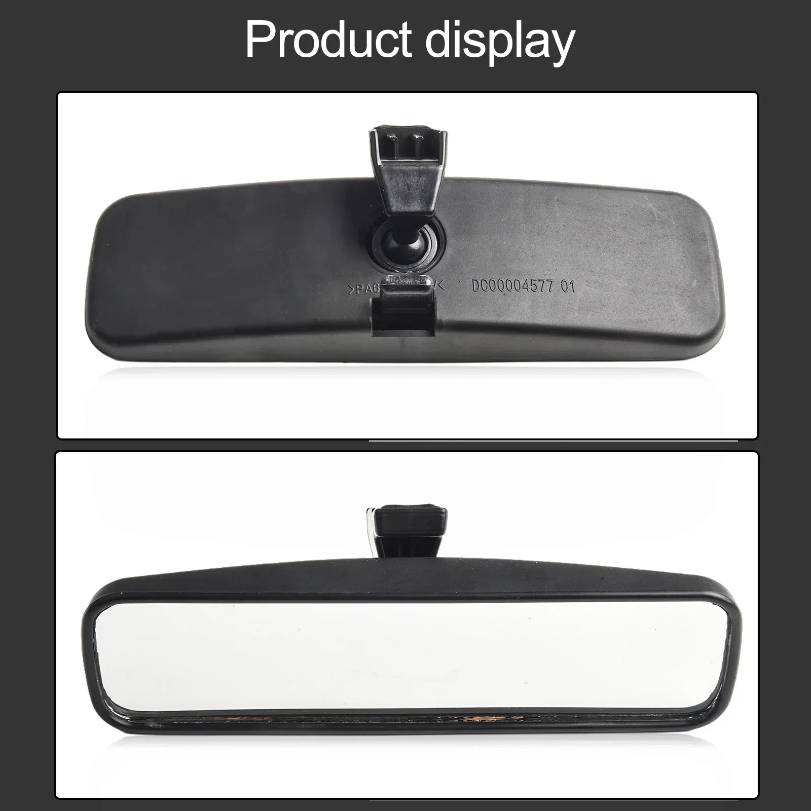 Interior Rear View Mirror For Nissan- For Micra- K12 K13 MK3- For NoteE11 2003-2015-2018 Black View Mirror Replacement Parts - view 2