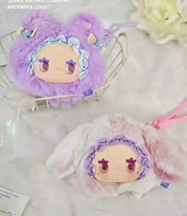 إيما جميل Rongrong زلابية سلسلة صندوق أعمى Kawaii أنيمي الفينيل دمية تغيير محفظة لطيف مفاجأة هدية عيد ميلاد لعبة الشكل