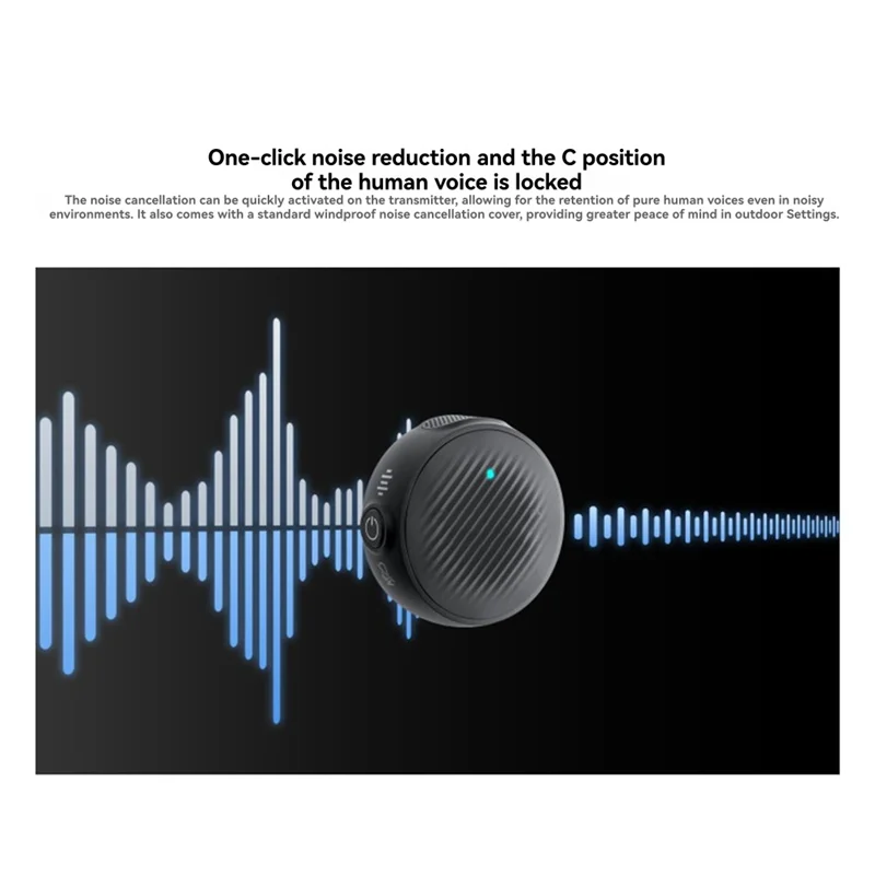 AA60-Für Insta360 X5 Mic Air Drahtlose Mikrofon Sender Für X5 Magnetisch Geklemmt Mikrofon Zubehör 1 TX 1 RX