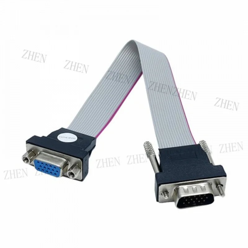 Y Y Computer 15pin Male To Female VGA Built-in Graphics Card Extension Cable 21cm
