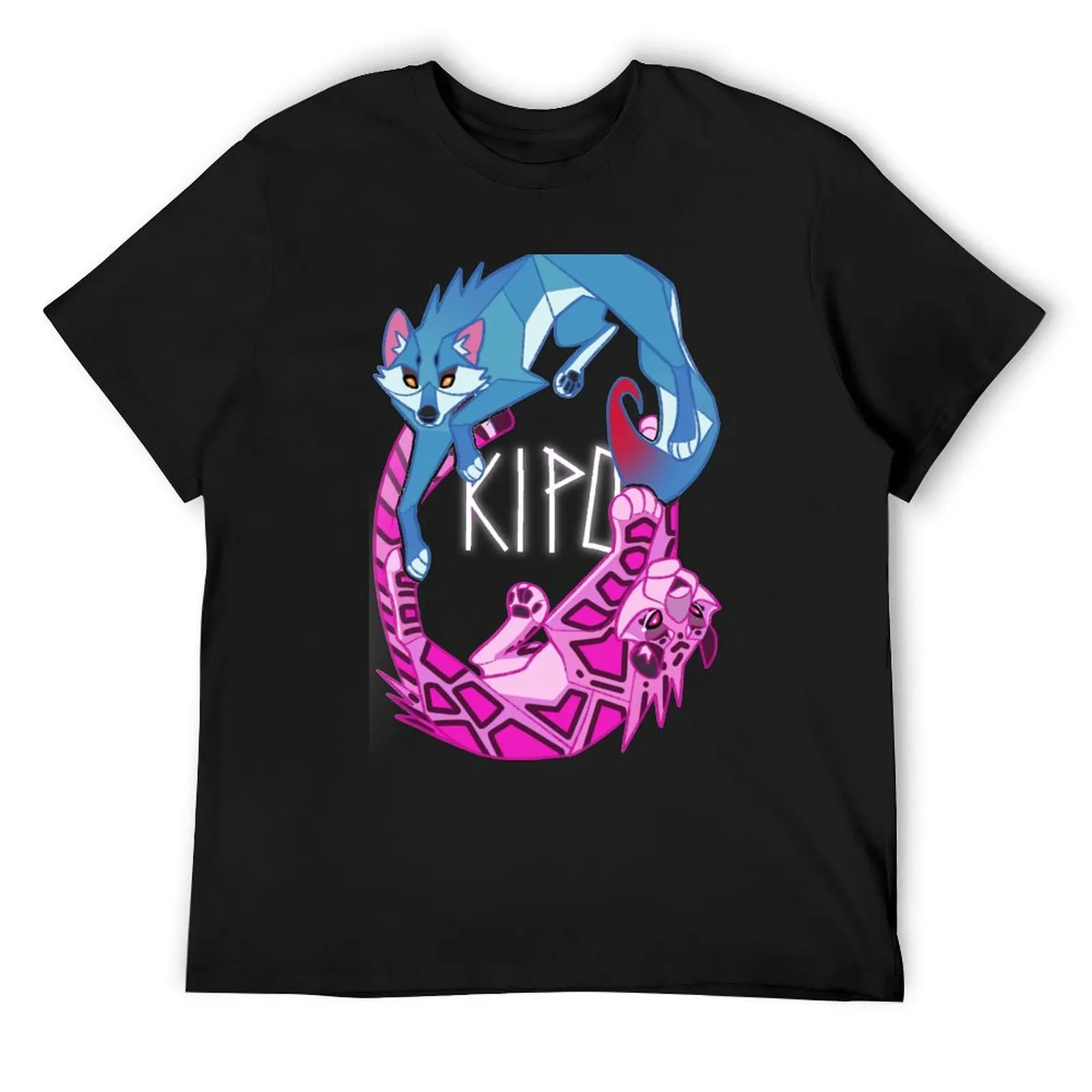 Kipo and Wolf T-Shirt man clothes for a boy boys animal print tshirts for men