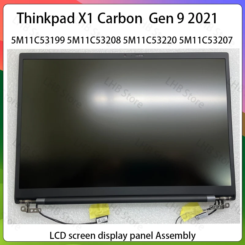For Lenovo ThinkPad X1 Carbon 9th 9Gen LCD Screen Display Panel Assembly 5M11C53205 5M11F40552 5M11C53206 5M11C53207 5M11H59224