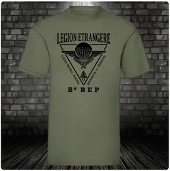 France Legion Etrangere T Shirt Men French Foreign Regiment Granate Logo Printed T-Shirt Special Army Tee Shirt New S-6XL tshirt