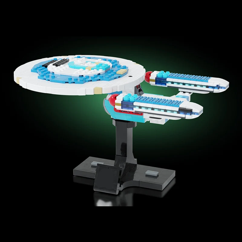 Military Heavy Space Cruiser Model MOC Building Bricks War Equipment Modular Technology Gifts Holiday Assemble Children Toy Suit