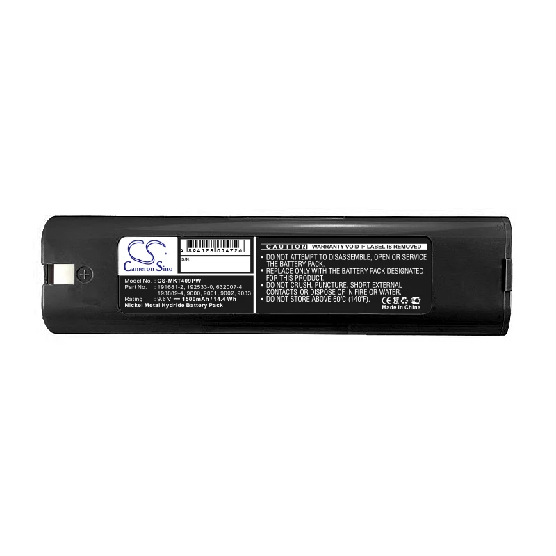 Ni-MH Power Tools Battery for Makita,4093D 4190DB 4190DWD 6095D 6095DQ* 6095DWBE 6095DWDE 6095DWL-2 6096D 6096DWBE DA391D T220D