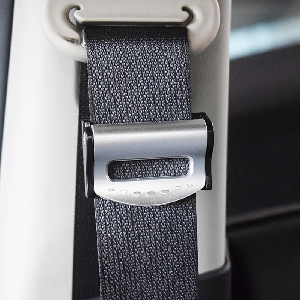 2pcs Universal Car Seat Belts Clips Safety Adjustable Auto Stopper Buckle Plastic Clip 4 Colors Interior   car Accessories