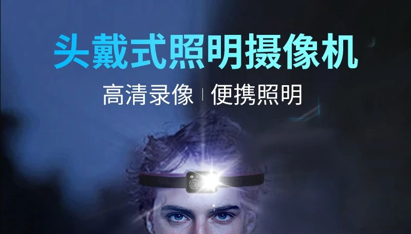 Camera LED Wave Sensor Headlight