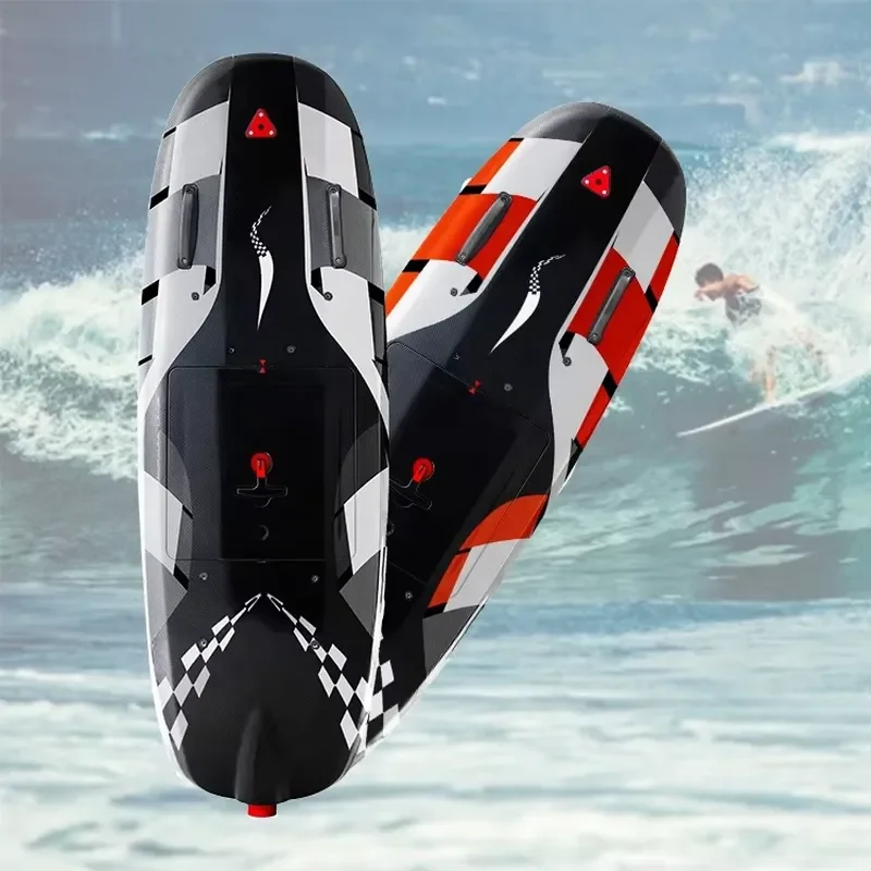 High Power Motor 12kw 60min Beach Surf sup Swimming Board Powered Wireless Control Jet Surfing Board Electric Surfboard