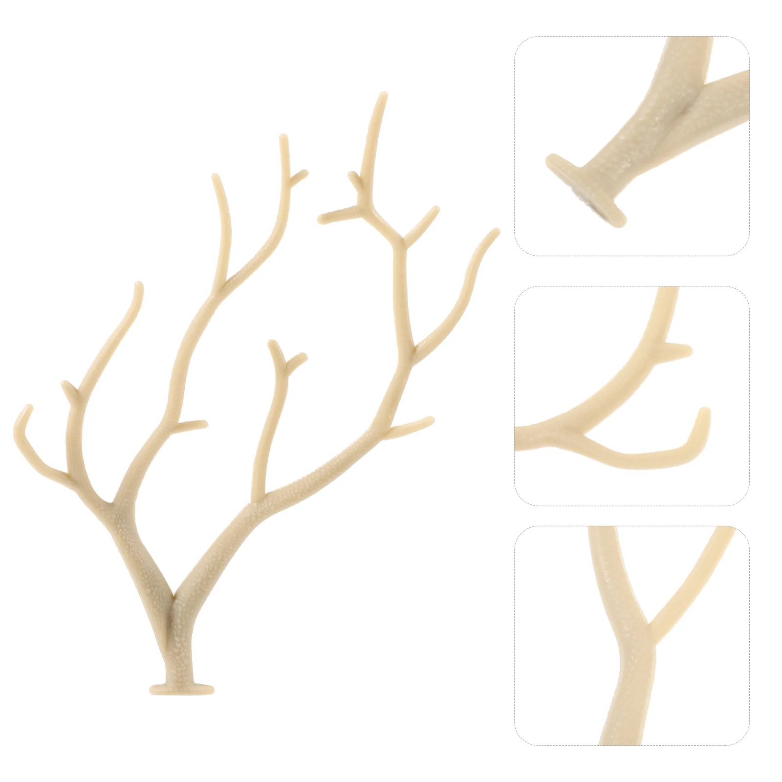 

10 Pcs Fall Decorations Fake Dried Branches Moss Artificial Dry Vase Resin Filling Antler Tree