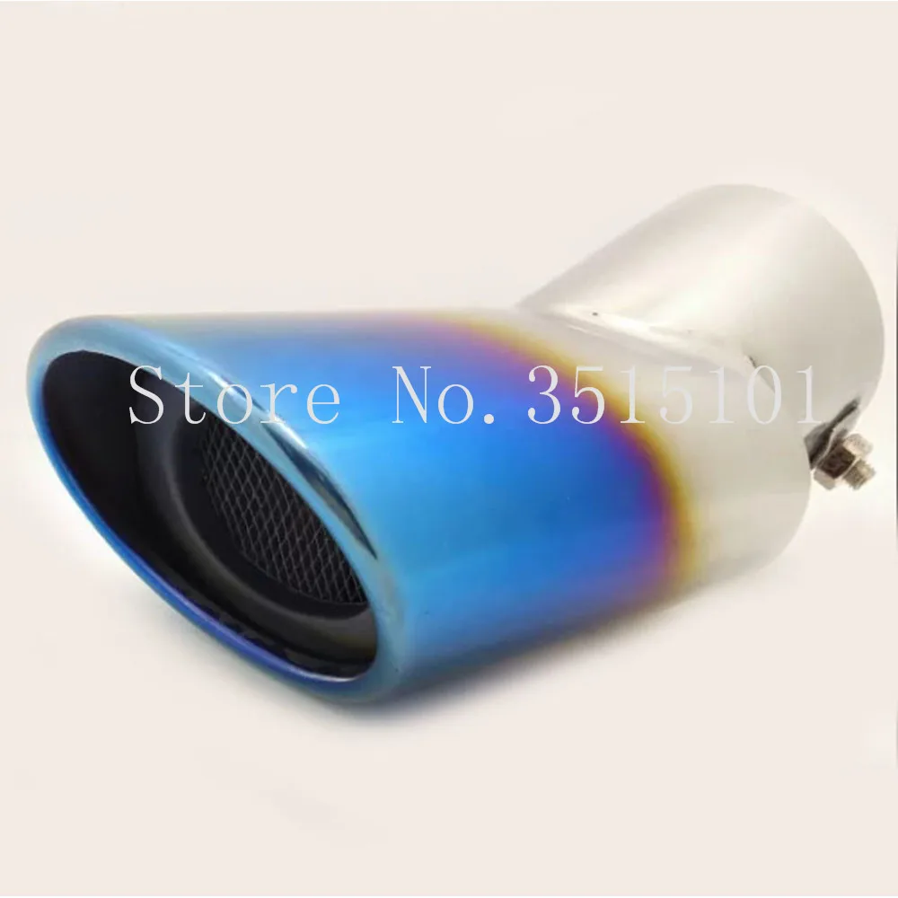 Car Stainless Steel Cover Muffler Pipe Outlet Dedicate Exhaust Tip Tail 1pcs For Toyota Sienna 2010 2011 2012 2013 2014