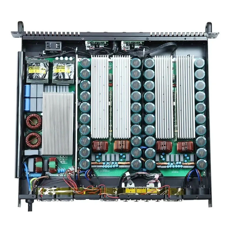 

High Power 4200W*8 Ohm Power Amplifier Professional 1U Chassis Digital Class D Audio Power Amplifier for Stage ,Concert
