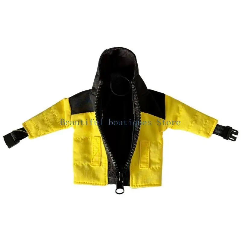 

U4LF Creative Keychain Miniature Coat Design Holder for Keys Backpacks Purses