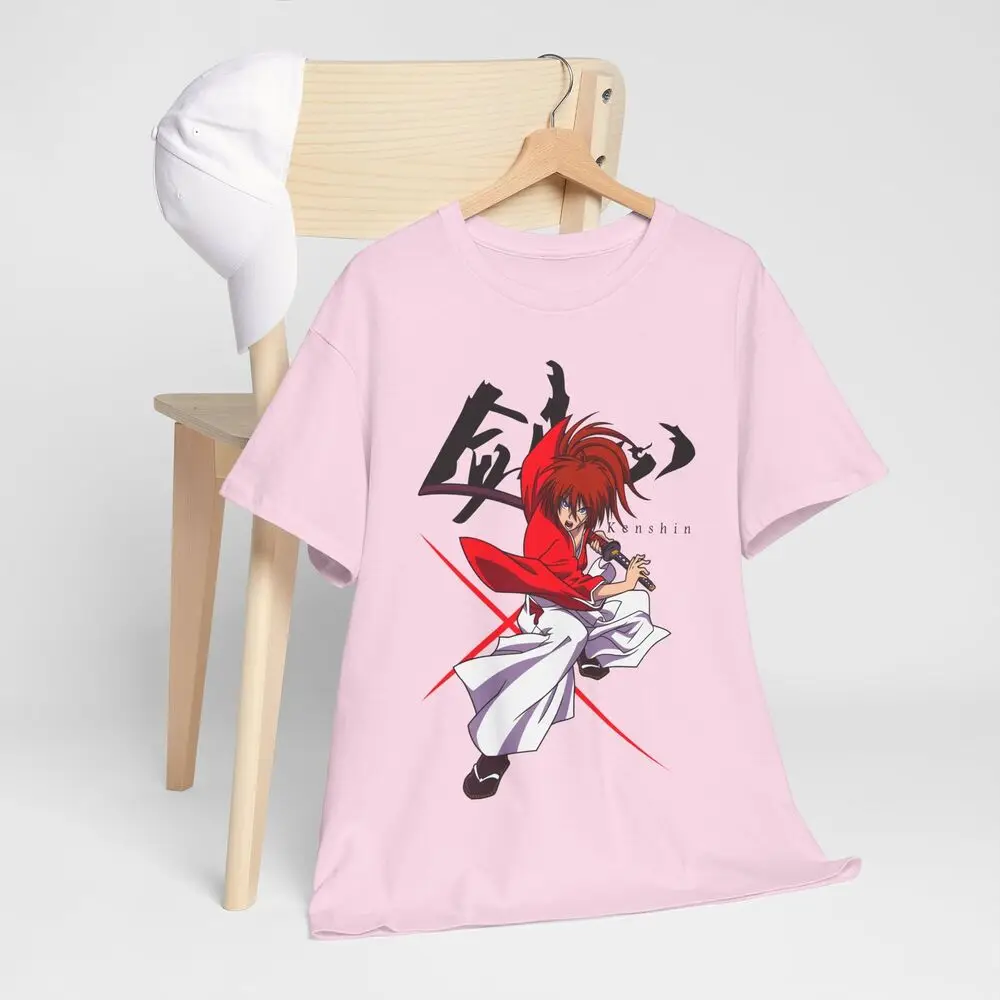 Rurouni Kenshin T-Shirt Samurai X Himura Anime Manga Sagara Yukishiro All Size