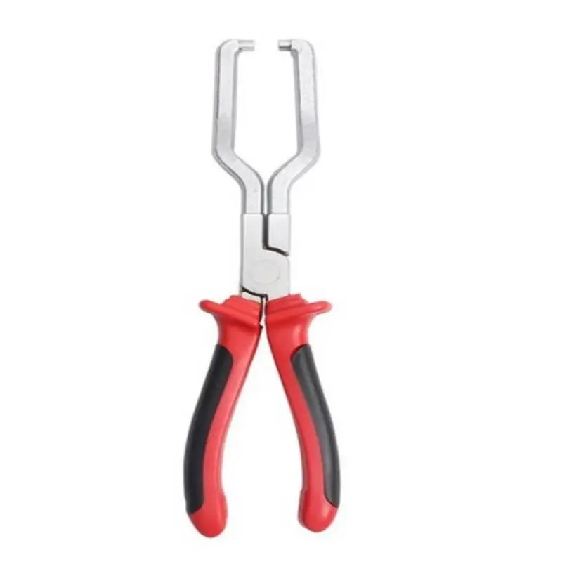 Car Angled Clip Plier Tube Bundle Removal Repair Tool Car Hose Clamp Plier Fuel Line Clip Pipe Plier Disconnect Removal Tool