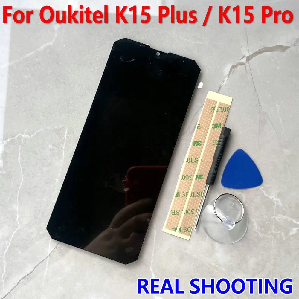 

New Original 6.52 Inch For OUKITEL K15 Plus/Pro LCD Display+Touch Screen Digitizer Assembly Replacement FOR K15Plus PRO Mobile