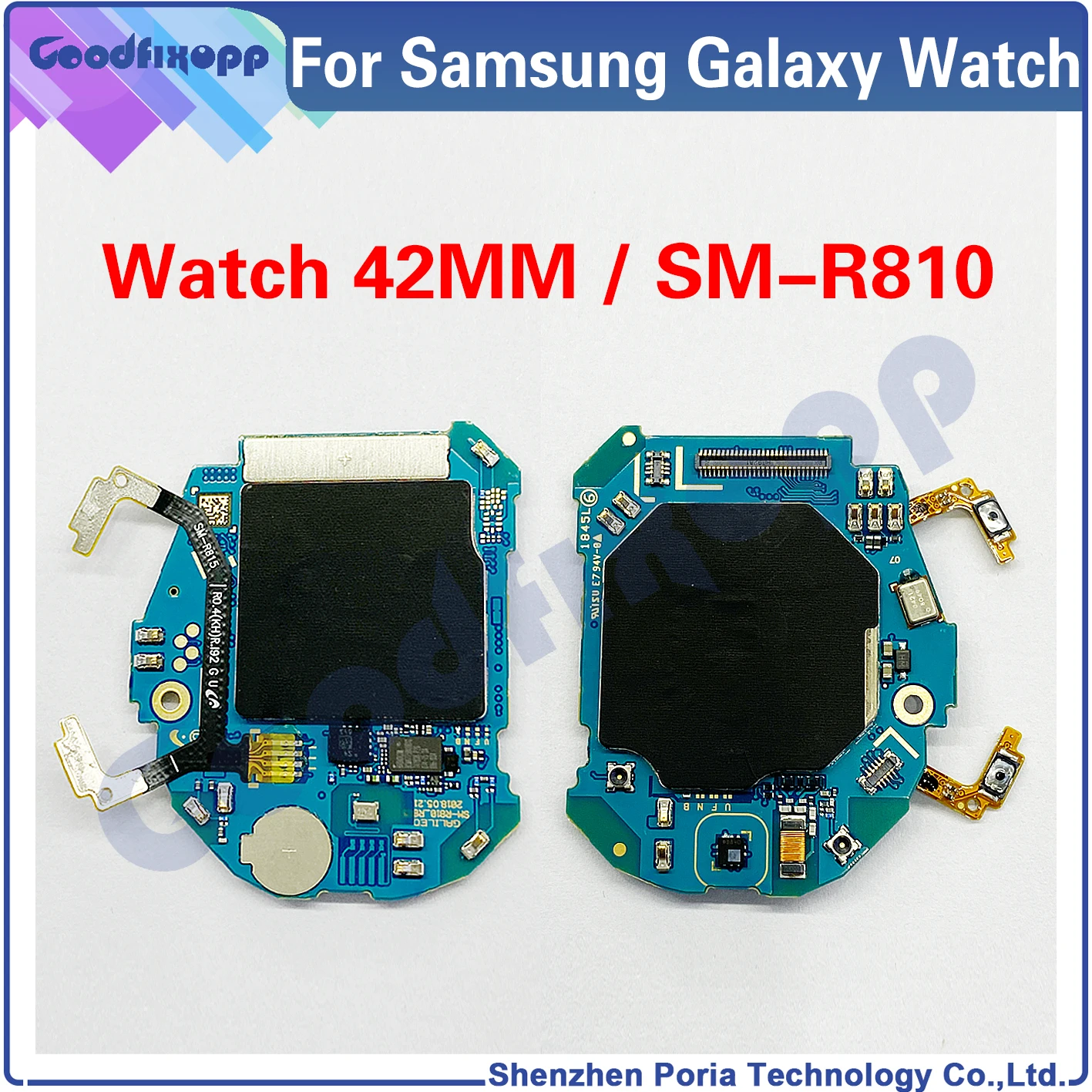 Motherboard For Samsung Galaxy Watch SM-R800 SM-R805 46MM / SM-R810 SM-R815 42MM Mainboard For Watch R800 R810 Watch Main Board