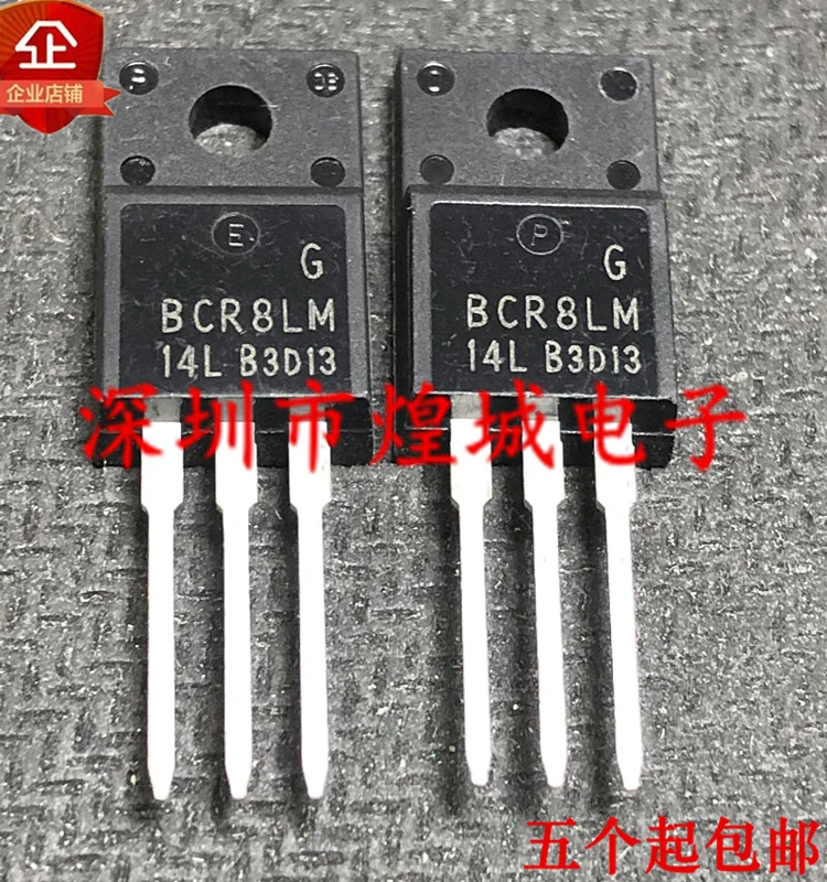

5шт BCR8LM-14LB MOS TO-220F 800В 8А
