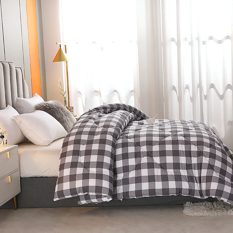 Twin Full Queen king size caldo inverno letto singolo piumini letto matrimoniale trapunta trapunta