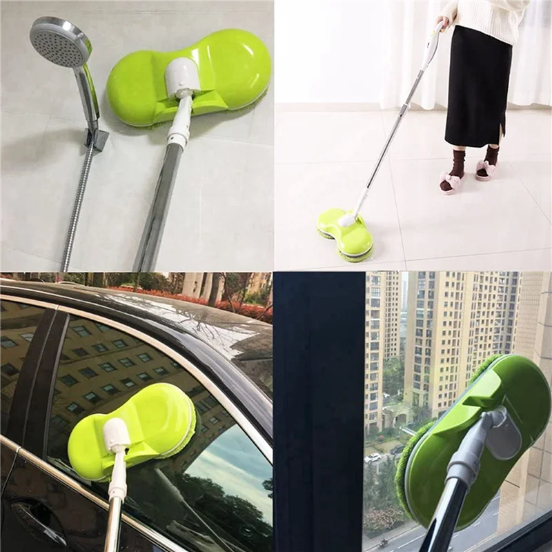 AB43-40 pçs almofada de substituição para esfregão rotativo elétrico sem fio vassoura esfregão rotativo elétrico sem fio substituição purificador almofada