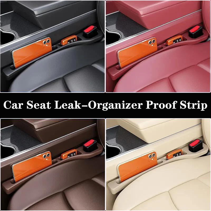 테슬라 모델 3 S X Y 사이버트럭 세미 토드스터 차량용 시트 틈새 차단 스트립 방수 정리함
