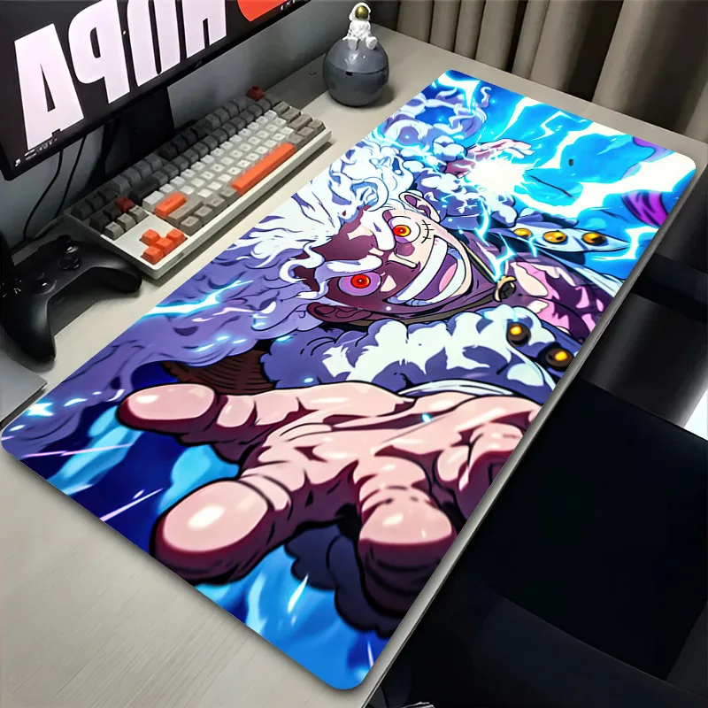 Anime Dragon Fashion Large Mouse Pad O-One Pieces Laptop Gamer Mousepad Tablepad Gaming Accessories L-Luffy Non-Slip Desk Carpet