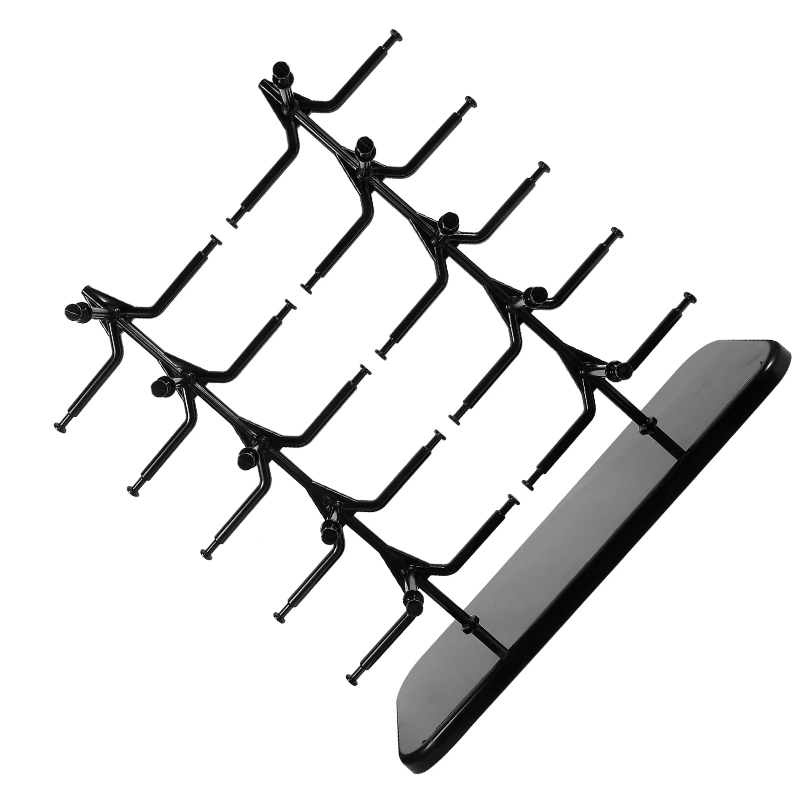 

Glasses Display Rack Durable ABS Sunglasses Holder Organizer Storage Stand Practical Eyeglass Rack Stable Base Space Saving