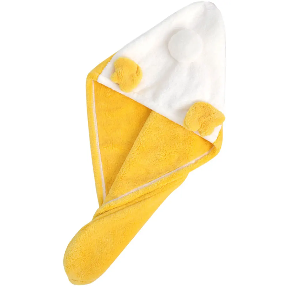 منشفة لف الشعر من الصوف المرجاني للنساء، قبعة استحمام ماصة للماء سريعة الجفاف للاستحمام والمنتجعات الصحية والمنزل وصالة الألعاب الرياضية والسفر #5