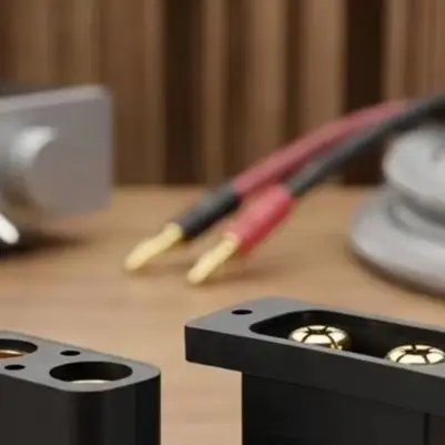 QS8P-U Power Connectors 110A 500V Gold Plated Terminals For RV Solar Energy Storage Systems E-Bike= Battery Coupler Panel Mount