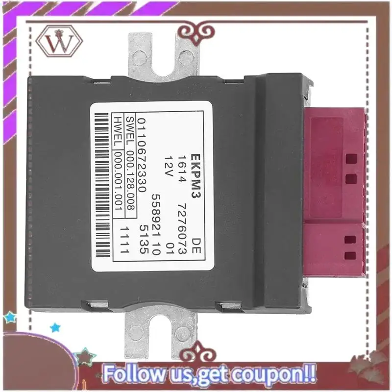 

A57E-New Fuel Pump Oil Control Module Unit For -BMW 3, 5, 6, 7, X3 Series F07, F10, F13, F02, F03, F25 16147276073