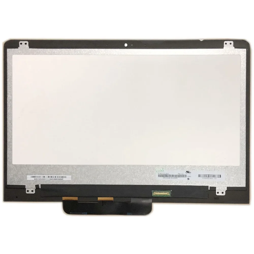 

For Asus VivoBook Flip 14 TP410UA TP410U TP410 N140HCE-EN1 Rev C2 LCD SCREEN Glass Touch Digitizer Assembly