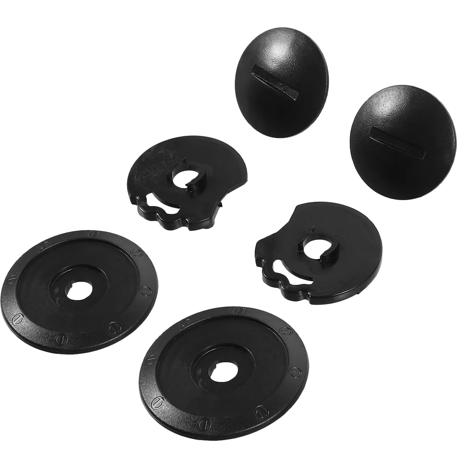 

6Pcs Motorcycle Mechanism Base Set Sturdy Replacement Visor Base Accessories Easy Installation Motorcycle Parts