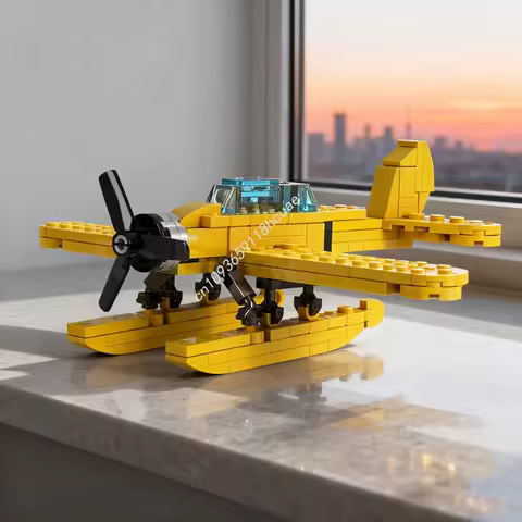 121pcs MOC Arado Ar 1 Scale Inspired Tintin S Creatored Model Toys Building Blocks Christmas Gifts Assemble DIY Idea Brick Kids