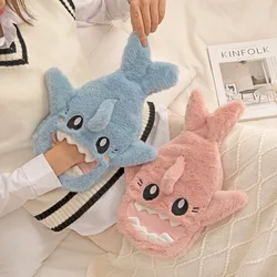 New Plush Shark Hand Po Warm Water Bottle Hot Water Bottles Portable Hand Warmer Girls Pocket Hand Feet Hot Water Bags