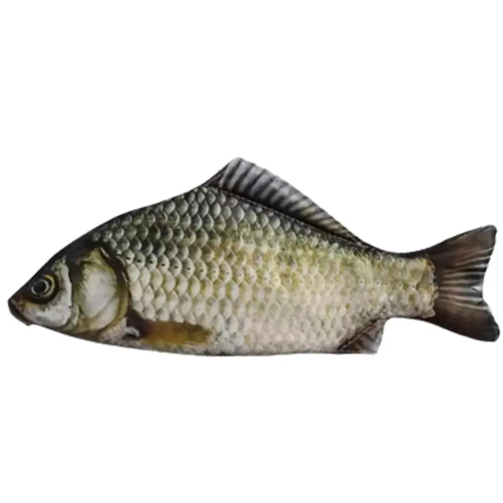 New Creative Simulated Salted Fish Pencil Case Large Stationery Bag School Pencils Supplies Pouch Cases Funny Capacity Penc A7S7